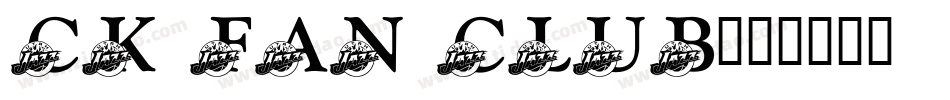 CK Fan Club字体转换